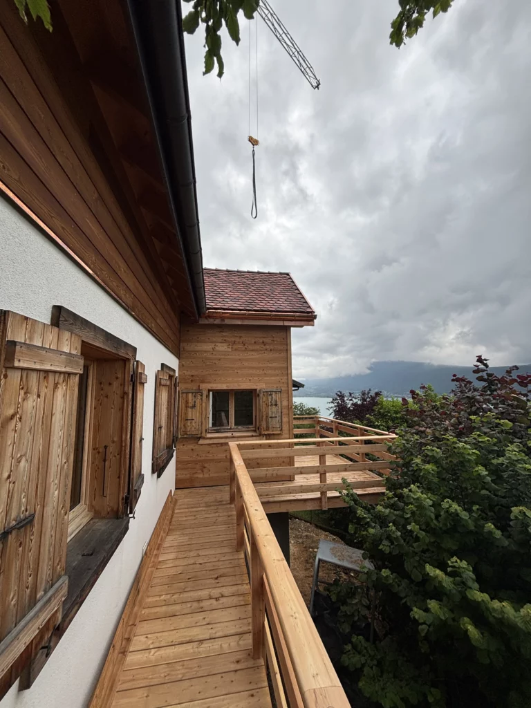 Chantier maison de Menuiserie extérieure | zinguerie | couverture à Veyrier-du-Lac