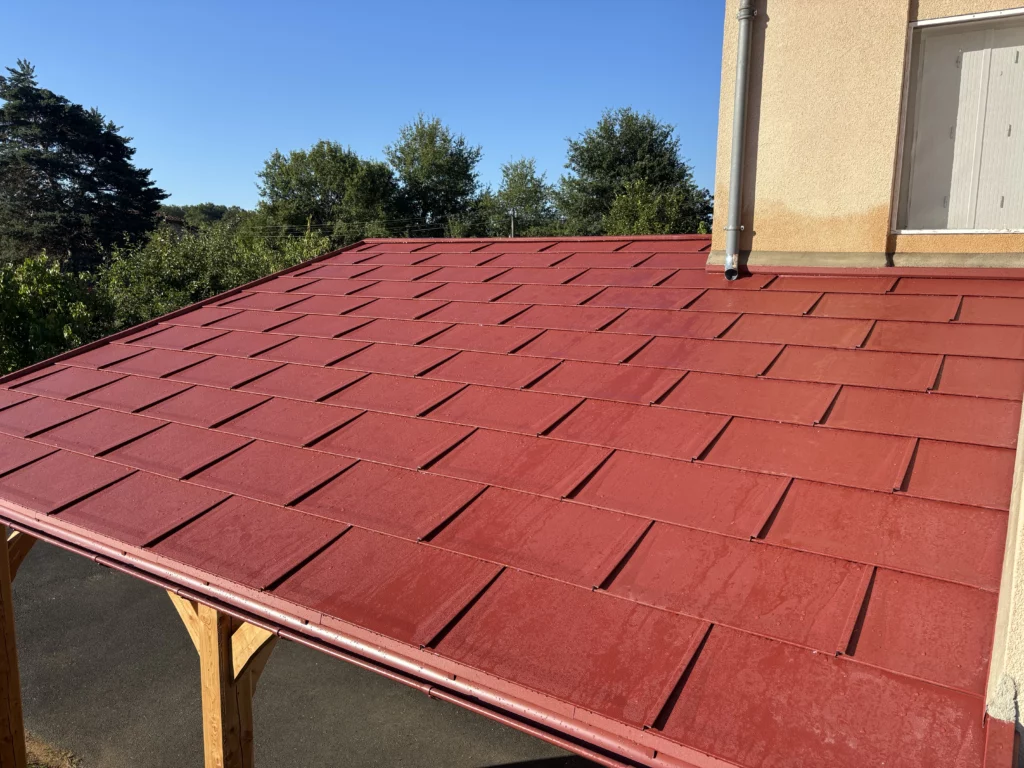 Chantier de couverture