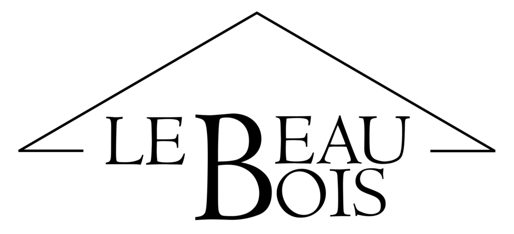 logo type Lebeau bois noir